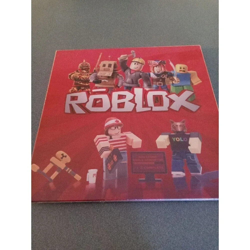 Roblox Canvas Wall Art Print 16x16 Game Room Décor Hanging Hardware Included